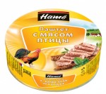 Паштет, Hame (Хаме) 117 г с мясом птицы жестяная банка