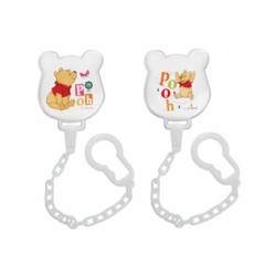 Прищепка для пустышки Мир детства Дисней беби с цепочкой