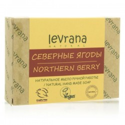 Мыло натуральное, Levrana natural (Леврана нейчерал) 100 г Северные ягоды